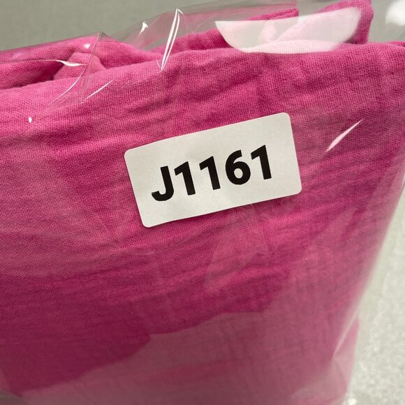 NEW Gap Gauze Women's Size M Pink Button-Down Long-Sleeve Shirt 100% Cotton - Picture 10 of 10